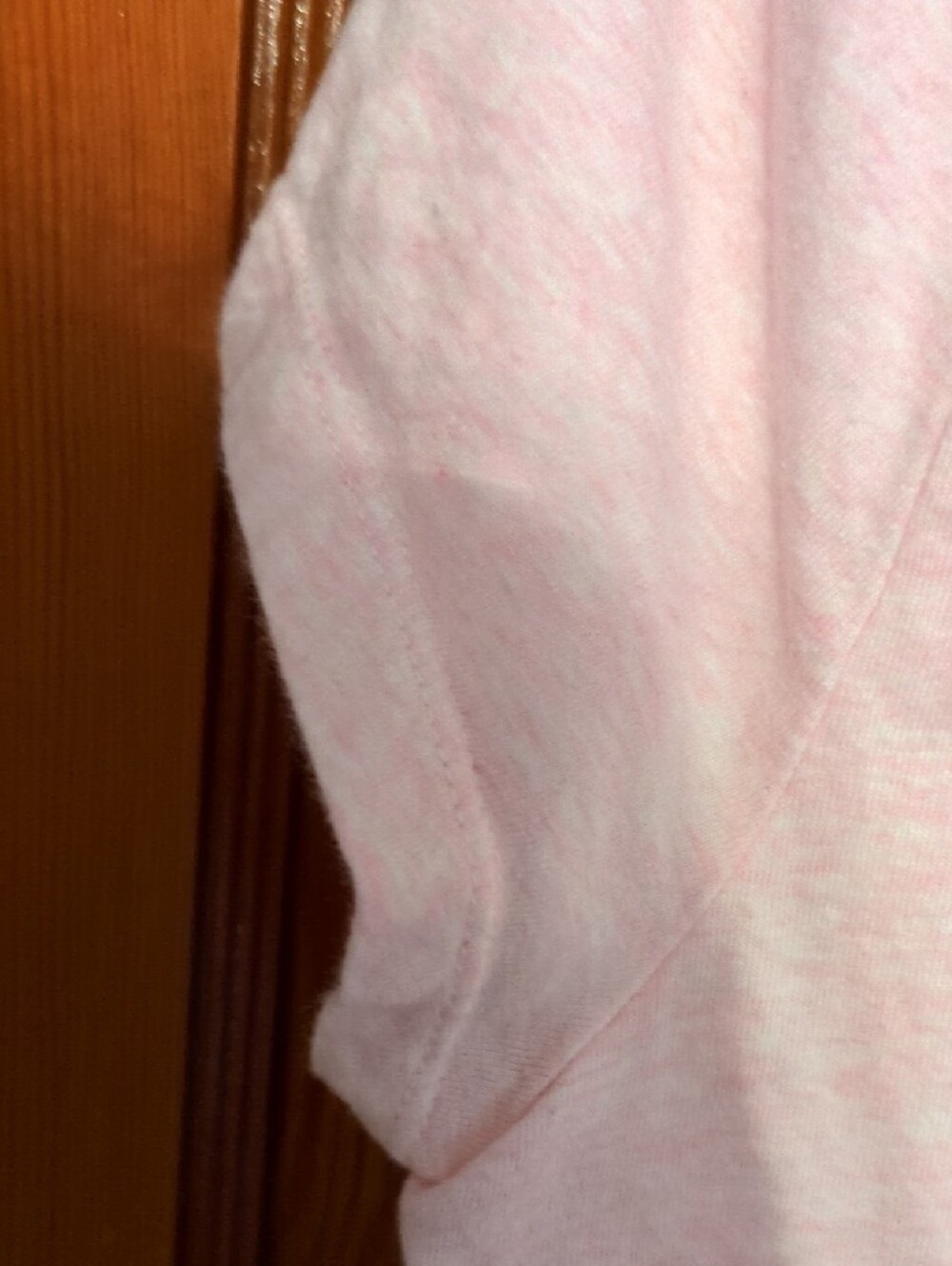 Tommy Hilfiger Pink Ruffle Henley Top - Picture 5 of 7